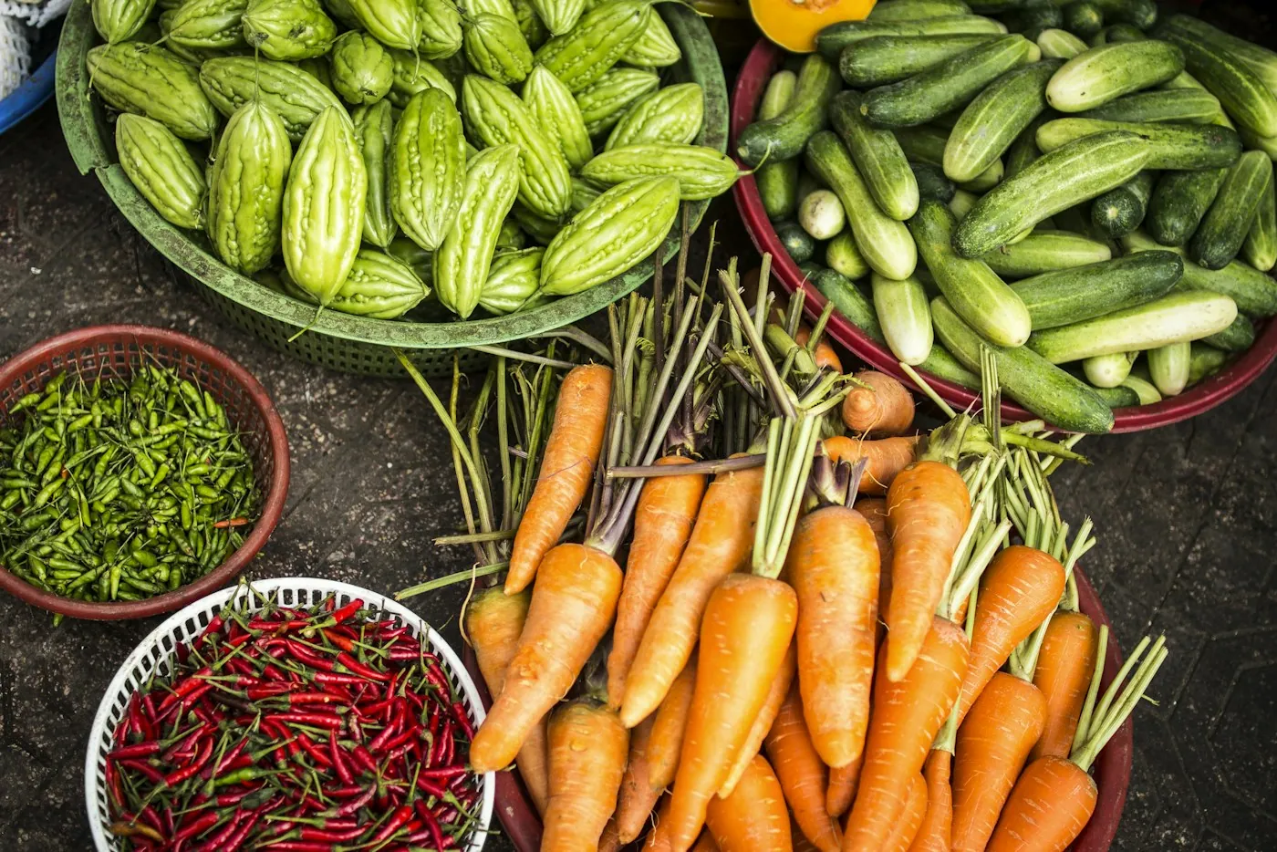 Les légumes et la diversité d’un jardin partagé